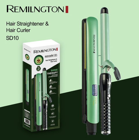 Plancha de Cabello y Pinza Remilgton